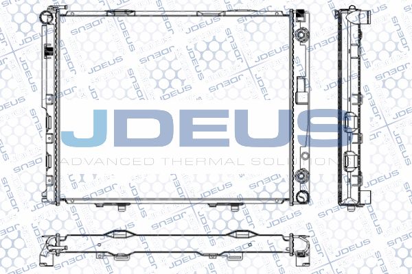 JDEUS Радиатор, охлаждение двигателя RA0170520