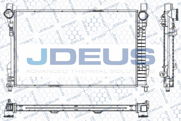 JDEUS radiatorius, variklio aušinimas RA0170570