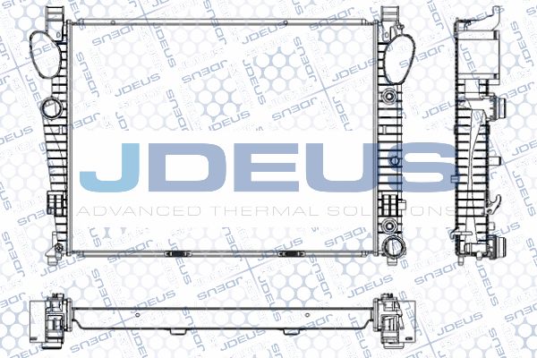 JDEUS radiatorius, variklio aušinimas RA0170680