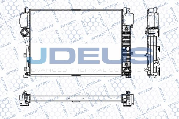 JDEUS Радиатор, охлаждение двигателя RA0170960