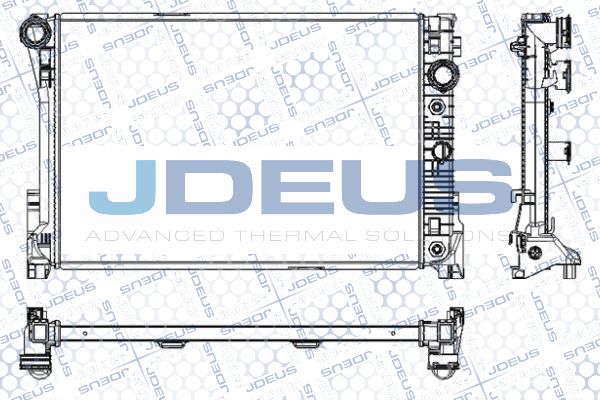 JDEUS radiatorius, variklio aušinimas RA0171000