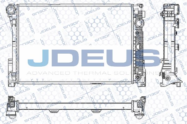 JDEUS radiatorius, variklio aušinimas RA0171010