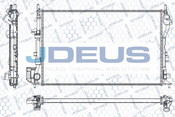 JDEUS radiatorius, variklio aušinimas RA0200870