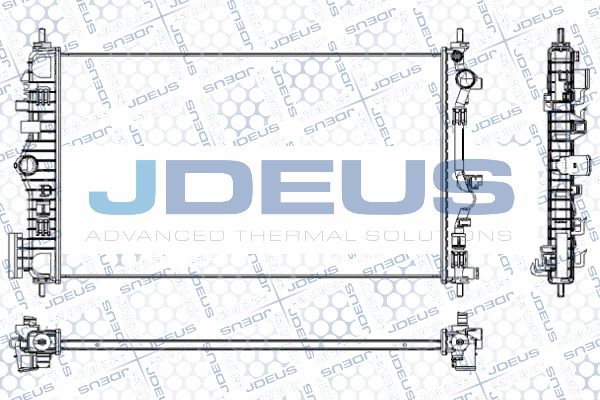 JDEUS radiatorius, variklio aušinimas RA0201150