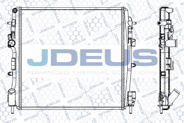 JDEUS radiatorius, variklio aušinimas RA0230860