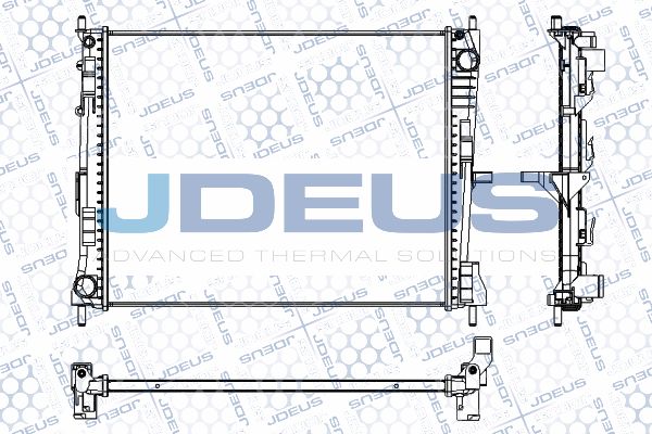 JDEUS radiatorius, variklio aušinimas RA0230870