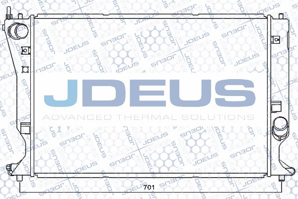 JDEUS Радиатор, охлаждение двигателя RA0280110