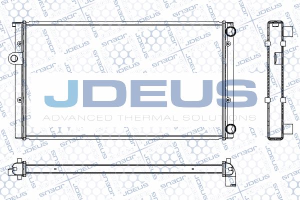 JDEUS Радиатор, охлаждение двигателя RA0300451