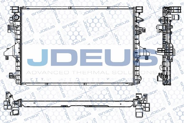 JDEUS radiatorius, variklio aušinimas RA0300510