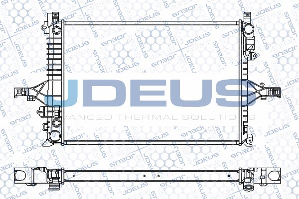 JDEUS Радиатор, охлаждение двигателя RA0310540