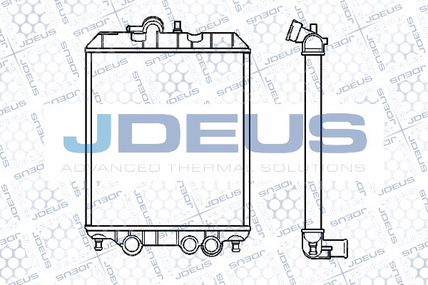 JDEUS radiatorius, variklio aušinimas RA0520010