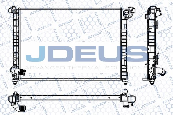 JDEUS Радиатор, охлаждение двигателя RA0700010