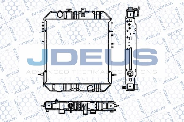 JDEUS radiatorius, variklio aušinimas RA1180030