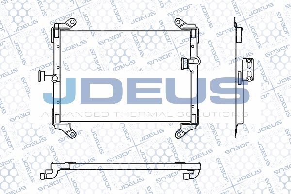 JDEUS Конденсатор, кондиционер RA7110180