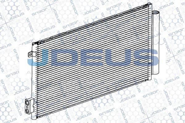 JDEUS Конденсатор, кондиционер RA7111340