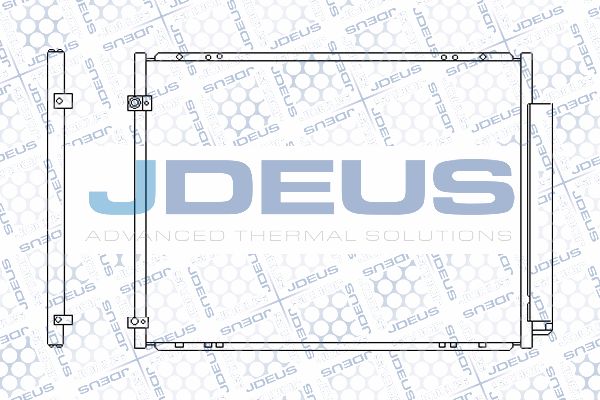 JDEUS Конденсатор, кондиционер RA7780000