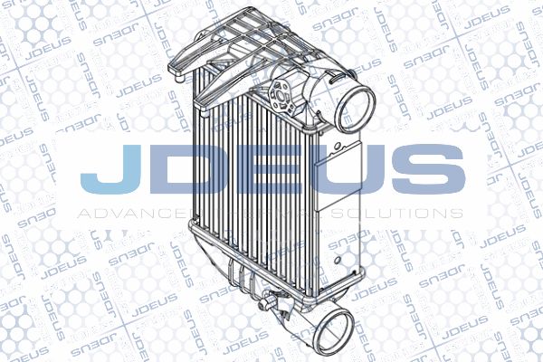 JDEUS tarpinis suslėgto oro aušintuvas, kompresorius RA8010200