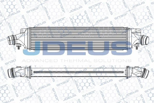 JDEUS Интеркулер RA8200941