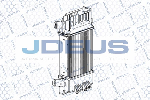 JDEUS tarpinis suslėgto oro aušintuvas, kompresorius RA8280270