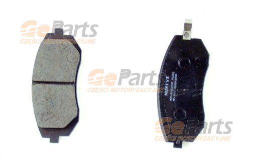 JPN Комплект тормозных колодок, дисковый тормоз 10H7011-JPN