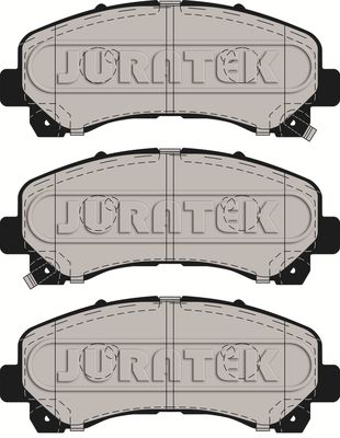 JURATEK Комплект тормозных колодок, дисковый тормоз JCP012