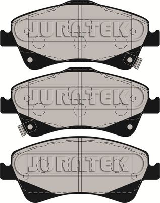 JURATEK Комплект тормозных колодок, дисковый тормоз JCP043