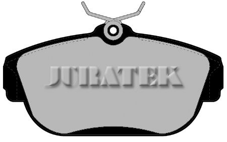 JURATEK Комплект тормозных колодок, дисковый тормоз JCP1024