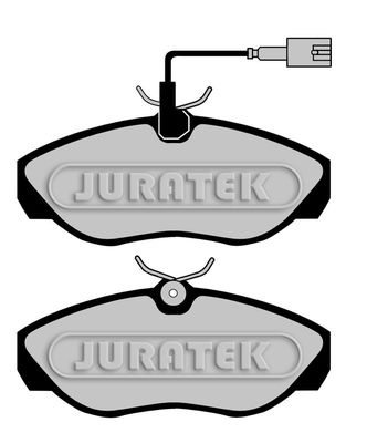 JURATEK Комплект тормозных колодок, дисковый тормоз JCP1397