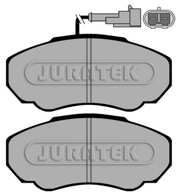 JURATEK Комплект тормозных колодок, дисковый тормоз JCP1478