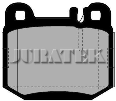 JURATEK Комплект тормозных колодок, дисковый тормоз JCP1512