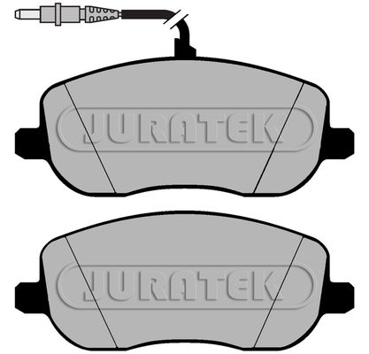 JURATEK Комплект тормозных колодок, дисковый тормоз JCP1556