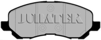 JURATEK Комплект тормозных колодок, дисковый тормоз JCP1621
