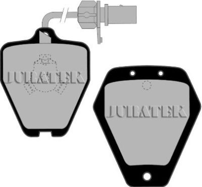 JURATEK Комплект тормозных колодок, дисковый тормоз JCP1710