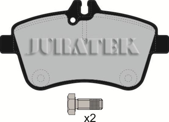 JURATEK Комплект тормозных колодок, дисковый тормоз JCP1750