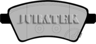 JURATEK Комплект тормозных колодок, дисковый тормоз JCP1875