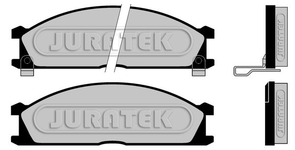 JURATEK Комплект тормозных колодок, дисковый тормоз JCP641