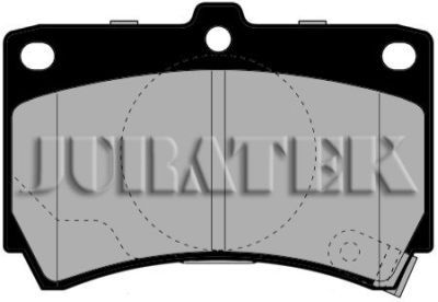 JURATEK Комплект тормозных колодок, дисковый тормоз JCP715