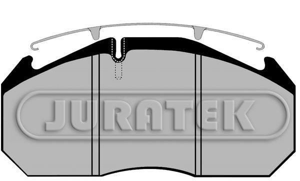 JURATEK Комплект тормозных колодок, дисковый тормоз JCP760