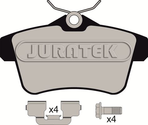 JURATEK Комплект тормозных колодок, дисковый тормоз JCP8018