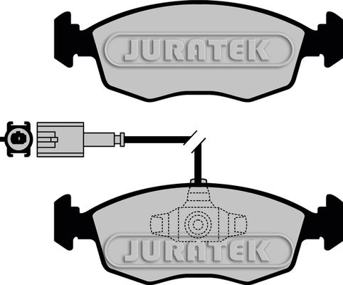 JURATEK Комплект тормозных колодок, дисковый тормоз JCP8031