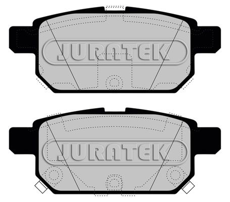 JURATEK Комплект тормозных колодок, дисковый тормоз JCP8053