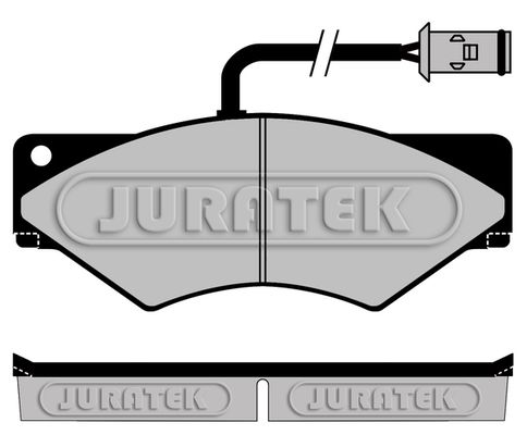 JURATEK Комплект тормозных колодок, дисковый тормоз JCP852