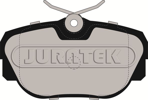JURATEK stabdžių trinkelių rinkinys, diskinis stabdys JCP981
