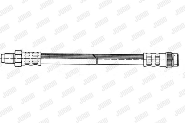 JURID Тормозной шланг 171024J