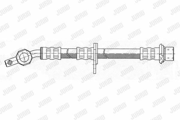 JURID Тормозной шланг 172433J