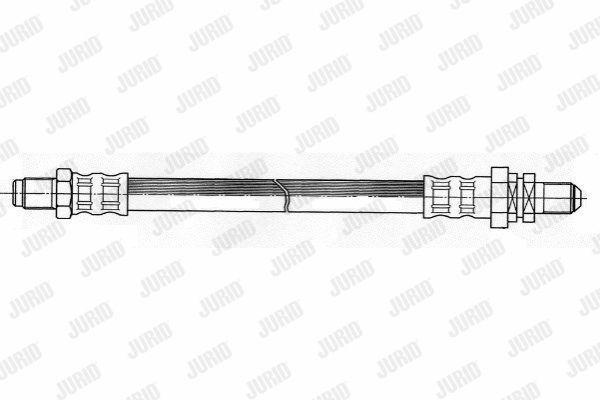 JURID Тормозной шланг 172458J