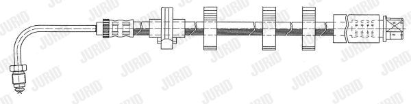 JURID stabdžių žarnelė 172476J