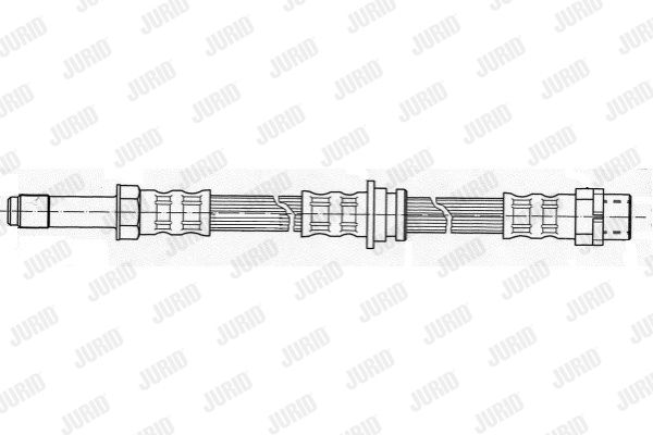 JURID Тормозной шланг 172483J