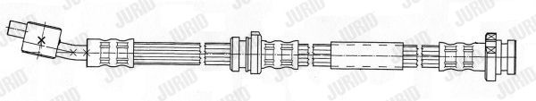 JURID Тормозной шланг 172515J