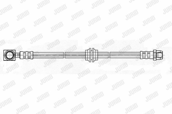 JURID Тормозной шланг 172558J